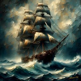 Segeln durch die Geschichte 3 von Johannas Art Creations