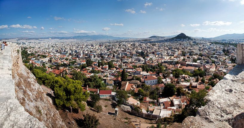 Panorama van Athene van Arie Storm