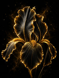 De gouden iris van Cw Spronk