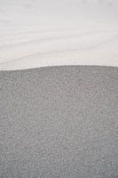 Abstract Zand Textuur Closeup van Zand Rimpels