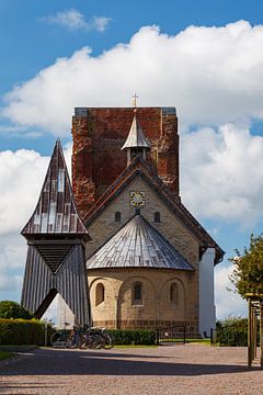 De oude kerk van Pellworm van Roland Brack