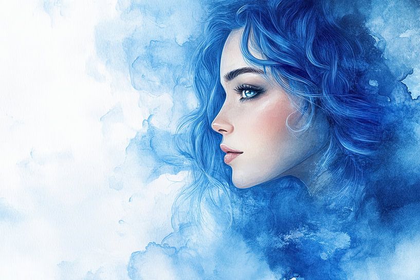 Blue Lady von Peter Balan