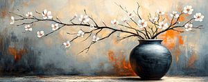 Moderne Blumenvase