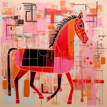 Roze Paard van Whale & Sons