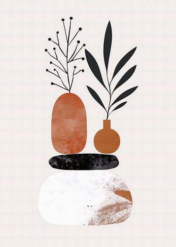 Abstract minimalist shapes No 4