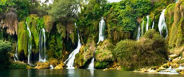 Kravica waterfalls by Hans Vellekoop