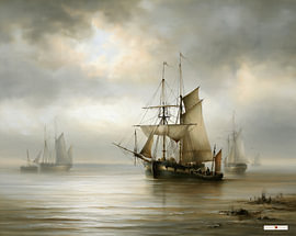 sailing ships / sailing boats by Gelissen Artworks