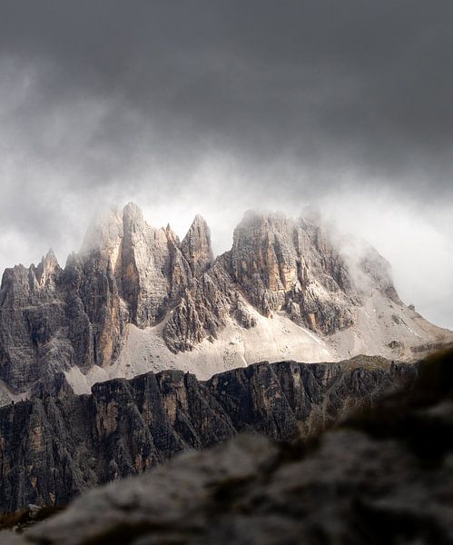 Berggipfel in den Dolomiten von Nils Steiner