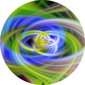 Bloem Lijnenspel van strepen van Fotografie Sybrandy