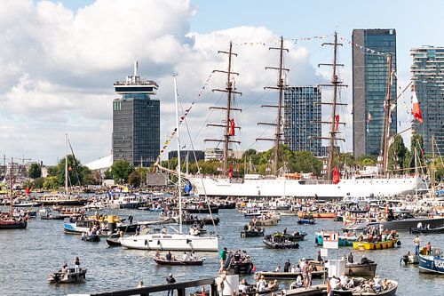 SAIL Amsterdam 2025 - Aussegeln mit ADAM Tower