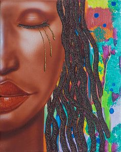 Thandie with Tears by Fred Odle