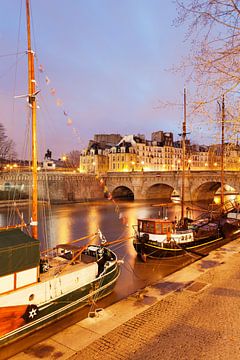 Pont Neuf in de ochtend, Parijs van Markus Lange