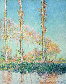 Populieren, Claude Monet - 1891
