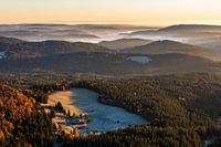 Blick vom Feldberg über den Schwarzwald