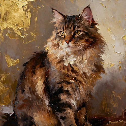 Cat Art Collection – Maine Coon-kat
