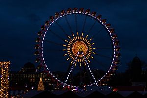 Grande roue au marché de Noël de Berlin