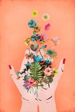 Frida`s Hand`s (Peach) by Treechild