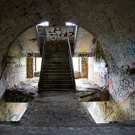 Fort de la Chartreuse - Staircase von Sasha Lancel