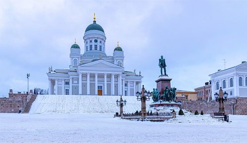 Helsinki Cathedral on Senate Square, Finland