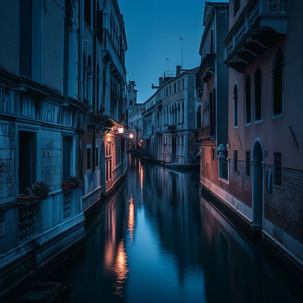 Canal de Venise (Canal grande) la nuit par TheXclusive Art