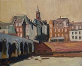 Bridge and City - Maastricht by Nop Briex thumbnail