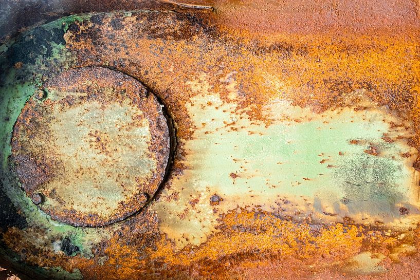 Metal plate by Dieter Walther