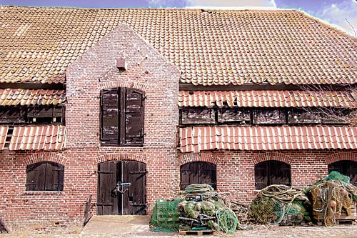 Lagerhalle in einem Ostseehafen