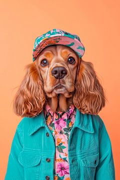 English Cocker Spaniel by Poster Art Shop