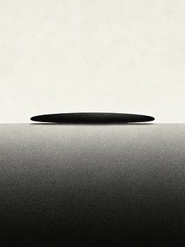 JAPANDI Colorful Chevron Abstract Art - Modern Minimalist Pastel Gradient Poster