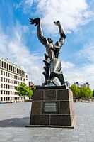 Monument De Verwoeste Stad in Rotterdam