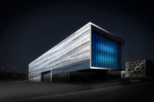 Perforated Building I