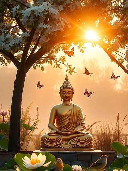 Bouddha / Boeddha par MIROKKU