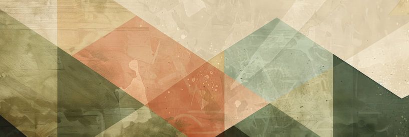 Vintage geometry by Poster Art Shop