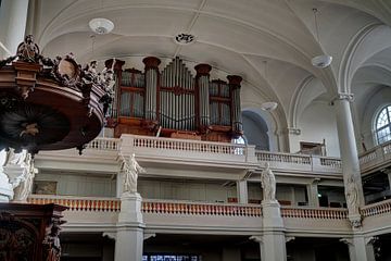 Groenmarkt church Haarlem by Frans Frowijn