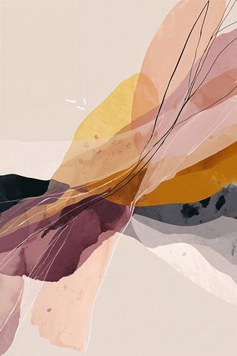 Organic shapes in harmony no.5