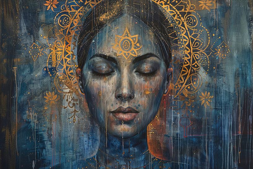 lieu de silence et de spiritualité femme par Egon Zitter