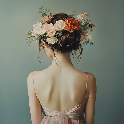 Bloemenkroon Portret