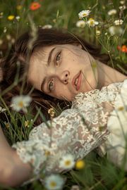 Flower magic in a green dream by Poster Art Shop