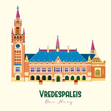 Vredespaleis Den Haag van Stedenkunst