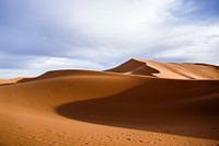 Sahara desert at sunrise