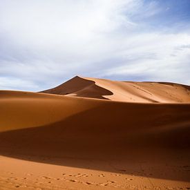 Désert du Sahara au lever du soleil sur Stijn Cleynhens