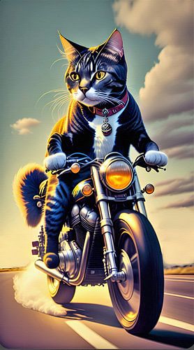 Hit the road cat