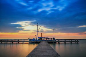 Evening falls