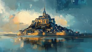 Le Mont-Saint-Michel France panorama