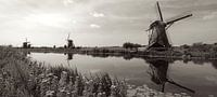 Windmills at Kinderdijk by Jeroen Keijzer thumbnail