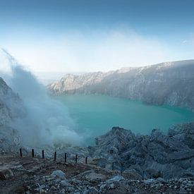 La force de la nature, Kawah Ijen, Bali sur Anselm Ziegler Photography