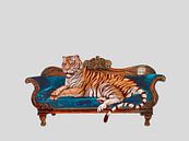 Tiger im Haus von Mad Dog Art Miniaturansicht