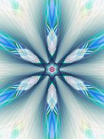 Mandala art numérique 'Communication