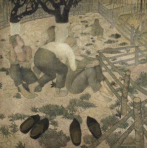 De slapers, Gustave Van de Woestyne