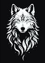 Witte wolf van MIROKKU thumbnail